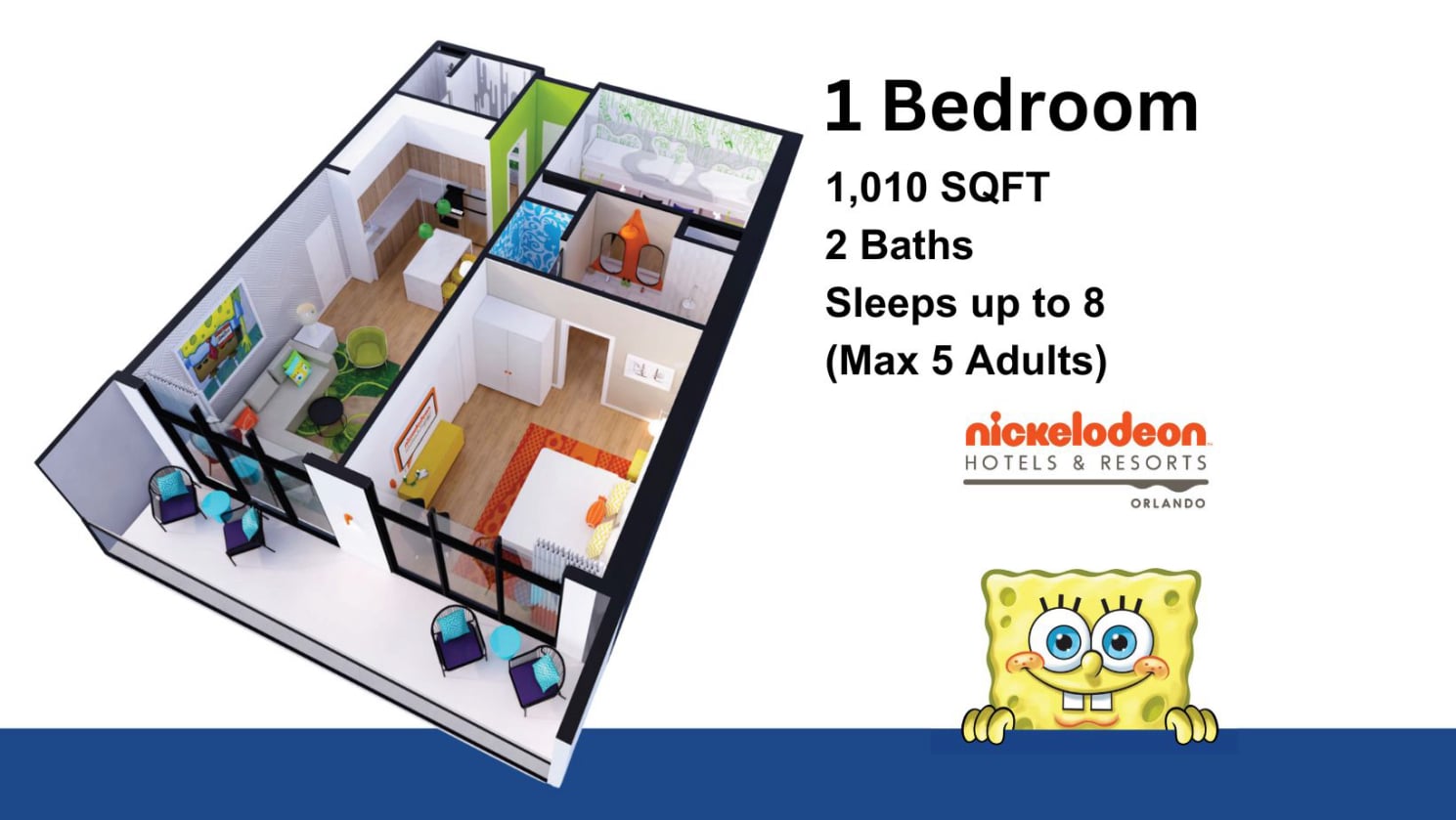 1 bedroom